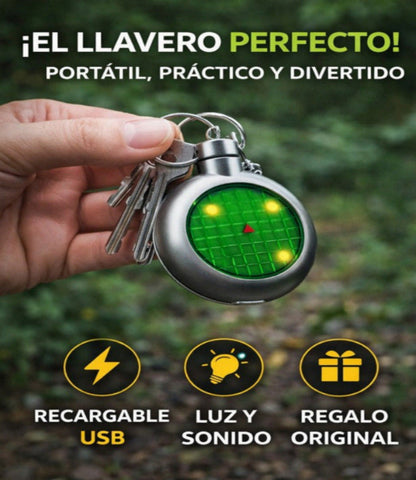 👉 Activa tu Radar 🔥 Llavero LED con Sonido Real que Reacciona