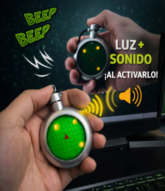 👉 Activa tu Radar 🔥 Llavero LED con Sonido Real que Reacciona